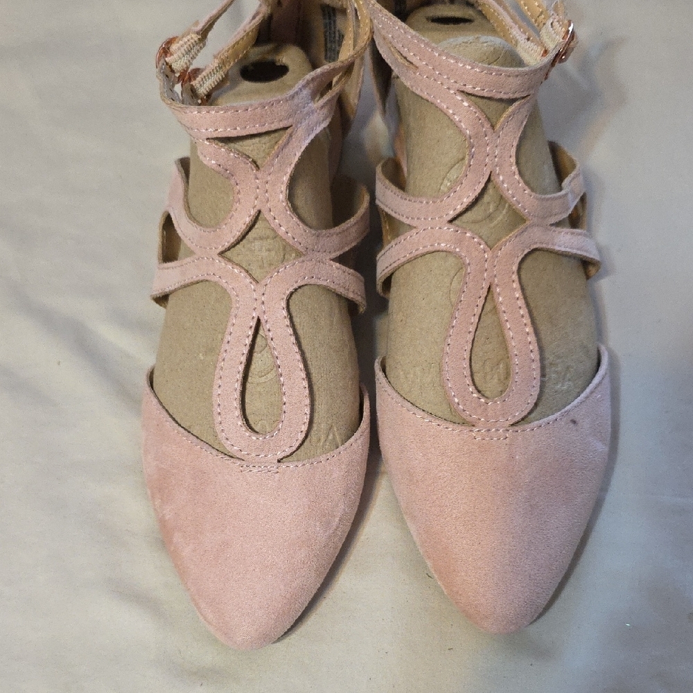 LC Lauren Conrad Pink Flats - Picture 4 of 11